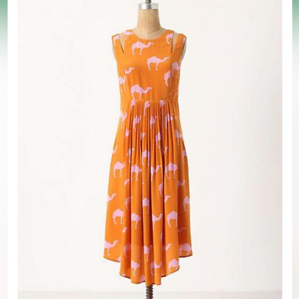 Charlotte Taylor Dromedary Dress (Anthropologie)